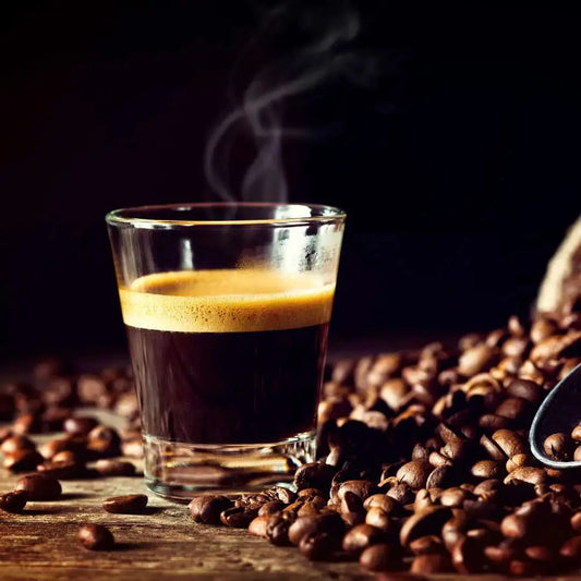 Caffeeegy.Co premium espresso coffee beans, rich flavor, 12 oz pack