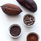 Caffeeegy.Co authentic cocoa flavors powder with cocoa pods and nibs